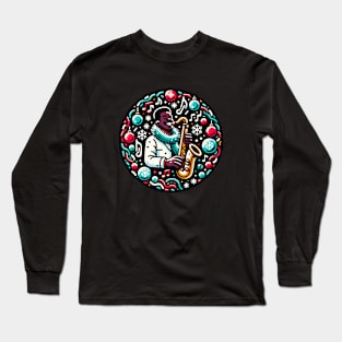 Musician in Christmas Long Sleeve T-Shirt